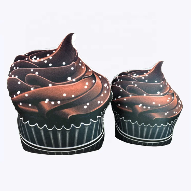 Игрушка для мороженого, набивная с микробусинами, игрушечная Подушка на заказ для детей, домашний Декор для дома и улицы