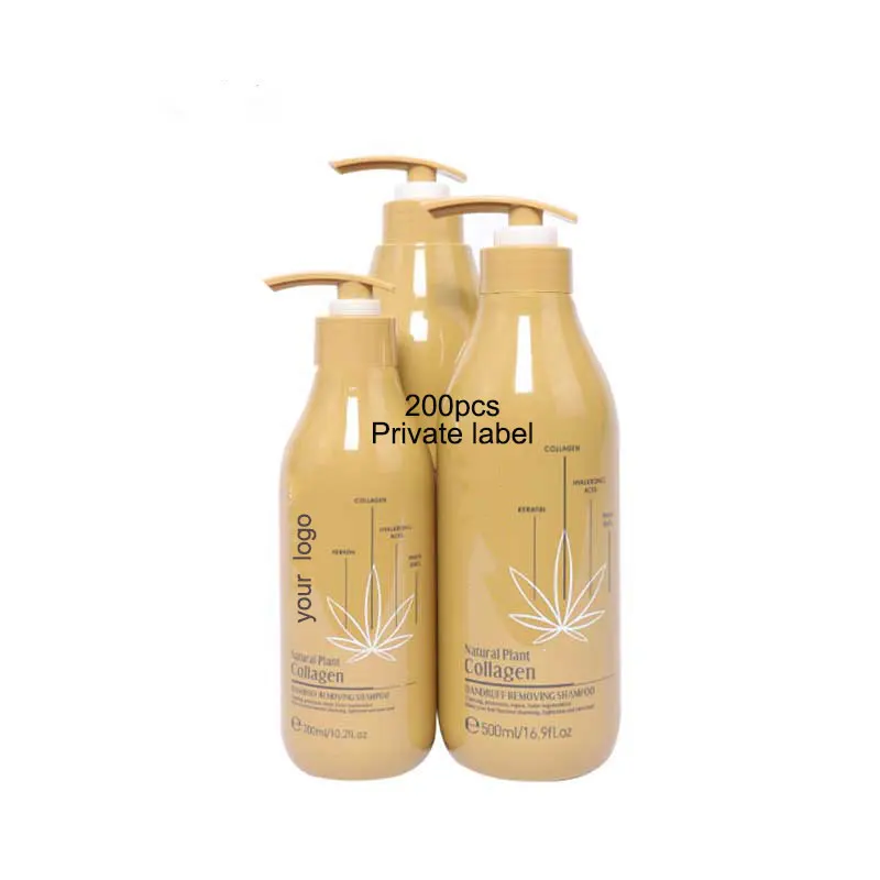 Wholesale Collagen Organic Hair Scalp Treatment Moisturizing Shampoo Biotin Anti-dandruff Natural Argan Oil Shampoo