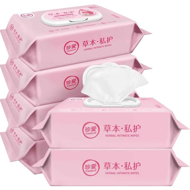Женские чистящие салфетки для интимной гигиены Treasure CB21, сексуальные салфетки