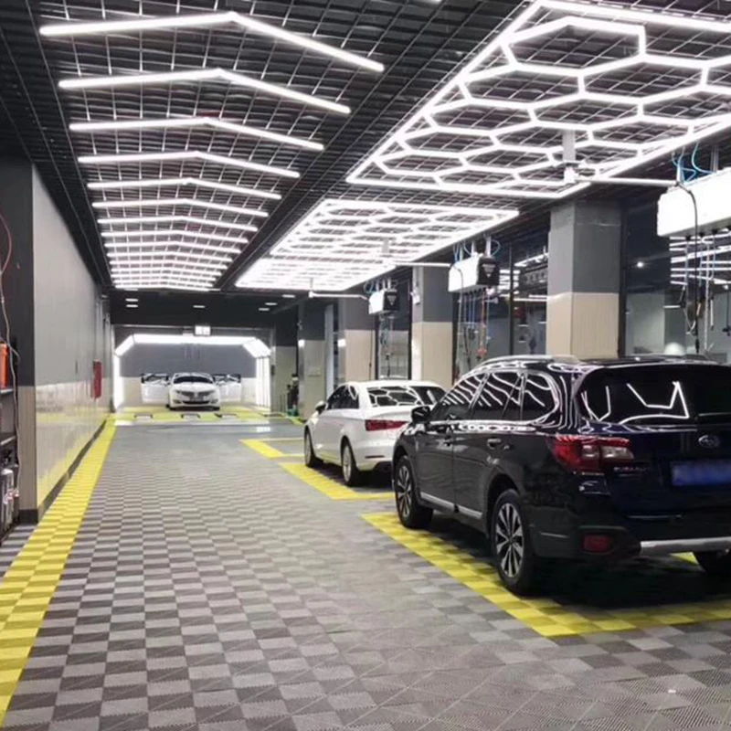 Professional Customized Led Tunnel Light Equipment For the Car Care And Car Showroom High Performance One-step Installation