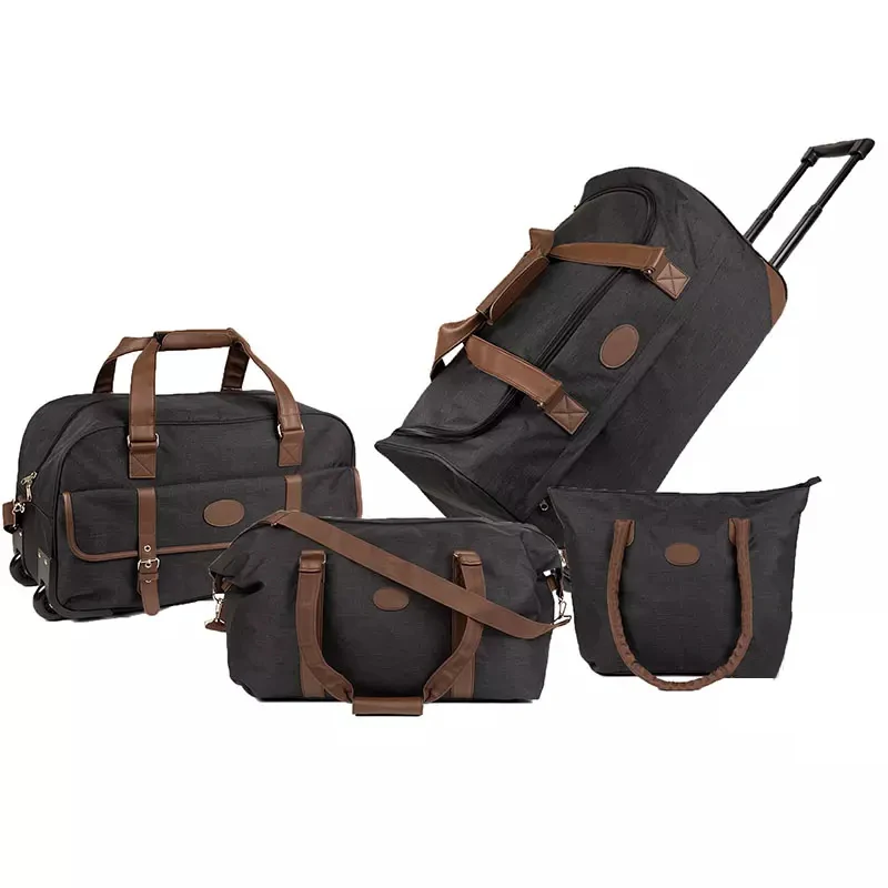 Durable Promotion Gift Custom High Quality Luxury Luggage Set Duffel Bag