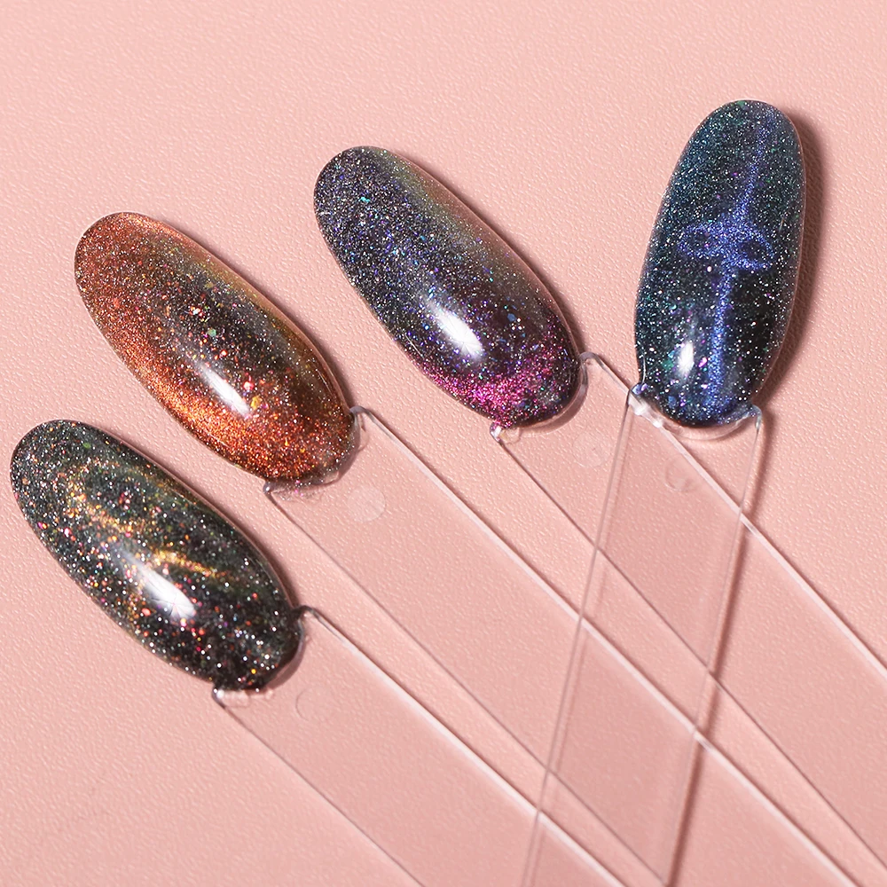 Starry Sky Gel Polish For Nails Cat Eye 7.5 ml,Wholesale 9 Color Cat Eye Nail Gel Nail Art Soak Off Gel Polish