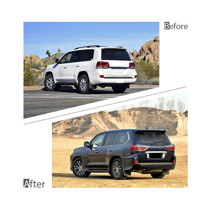 High quality lc200 upgrade kit Exterior Tuning LX570 For toyota lc200 body kit 2008-2015 Land Cruiser 200 To 2018 LEXUS 570 Mode
