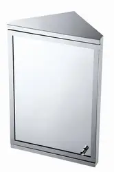 Stainless steel mirror cabinet,corner cabinet,mirror cupboard 6651 single door