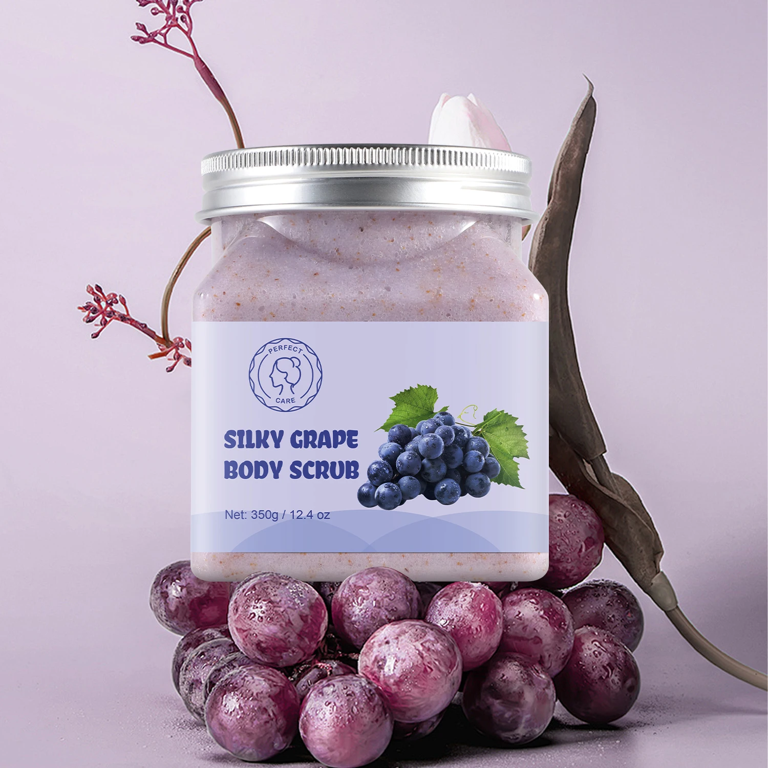 Perfectcare частная марка скраб для тела очищает и разглаживает отшелушивающая морская соль вспенивающий