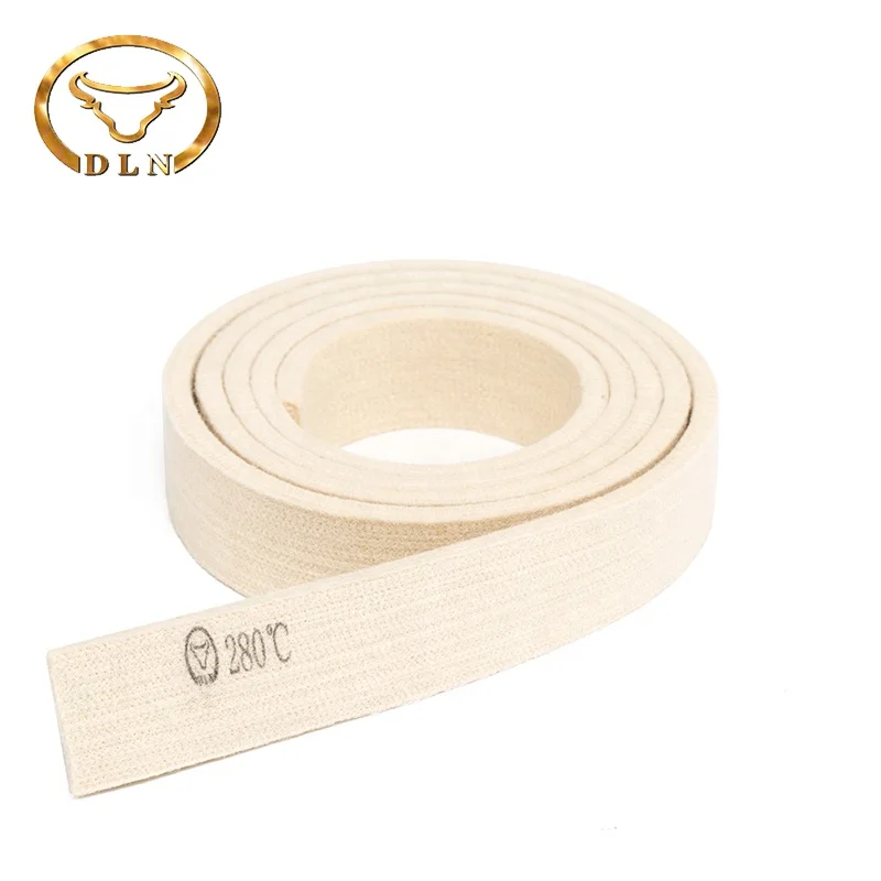 Heat resistant Nomex anti abrasion felt pad for aluminium extrusion aging furnace basket