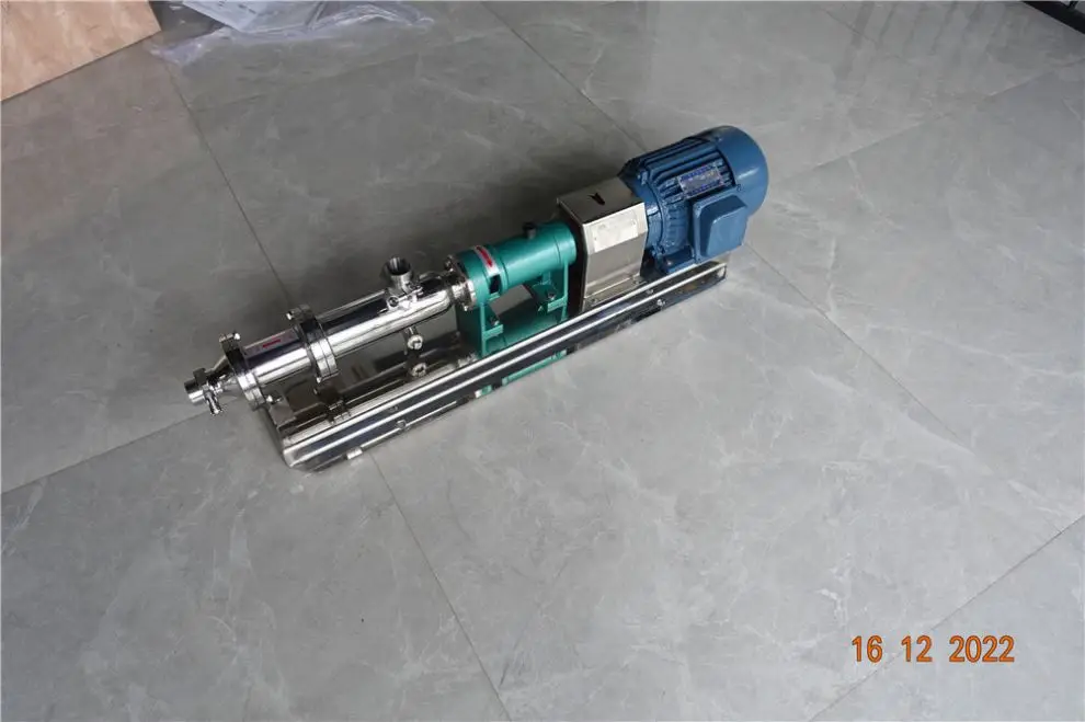 Высококачественный Inox Bomba De Tornillo Con Tolva Y Sin Fin