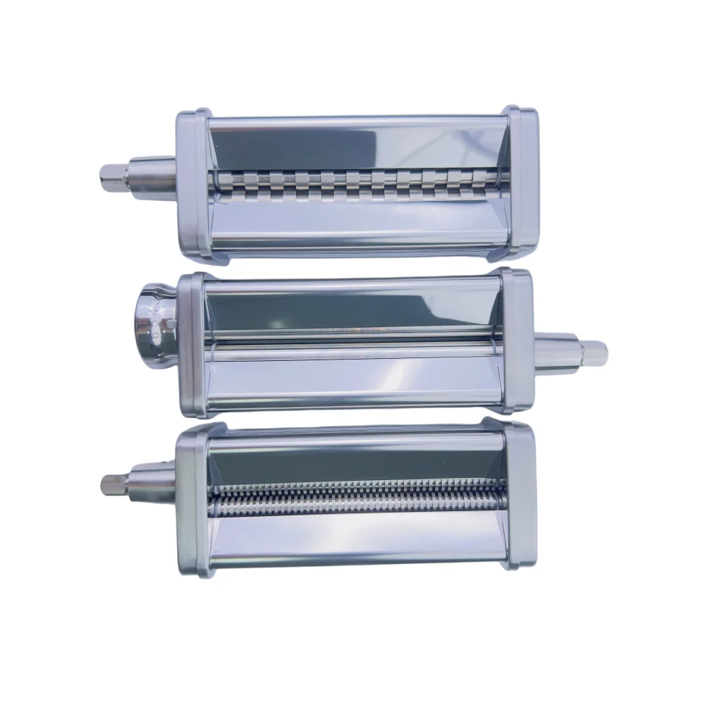 Fettuccine maker metal 3 Piece Pasta Maker Attachment Pasta Roller spaghetti maker stand mixer accessory