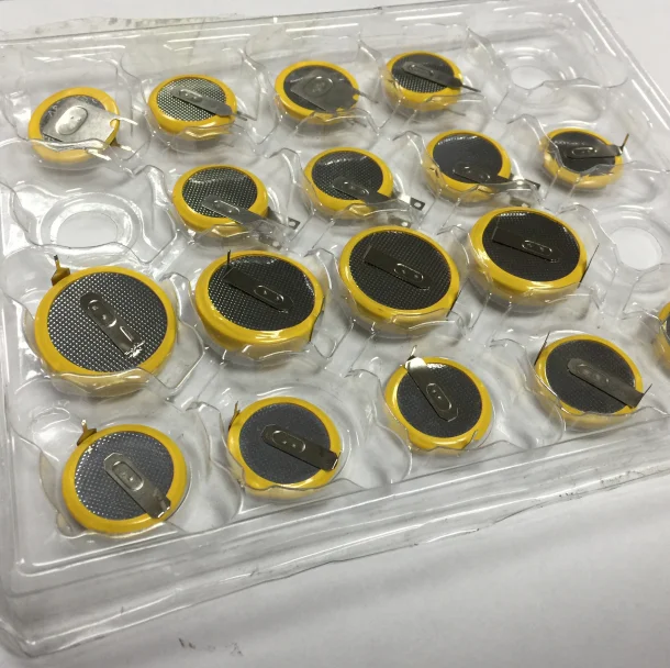 3V lithium primary CR2032 CR2450 with soldered tabs for AMP AMP7000 machine internal battery