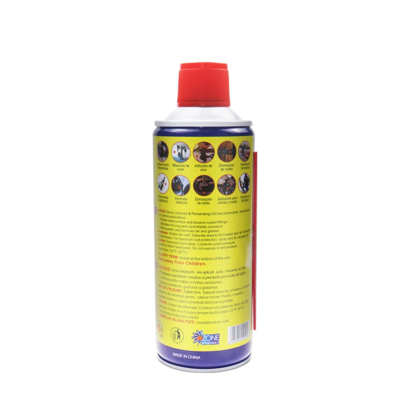 Car care products Factory New Production Powerful Rust  Remover Spray multi-purpose Anti Rust Lubricant Spray