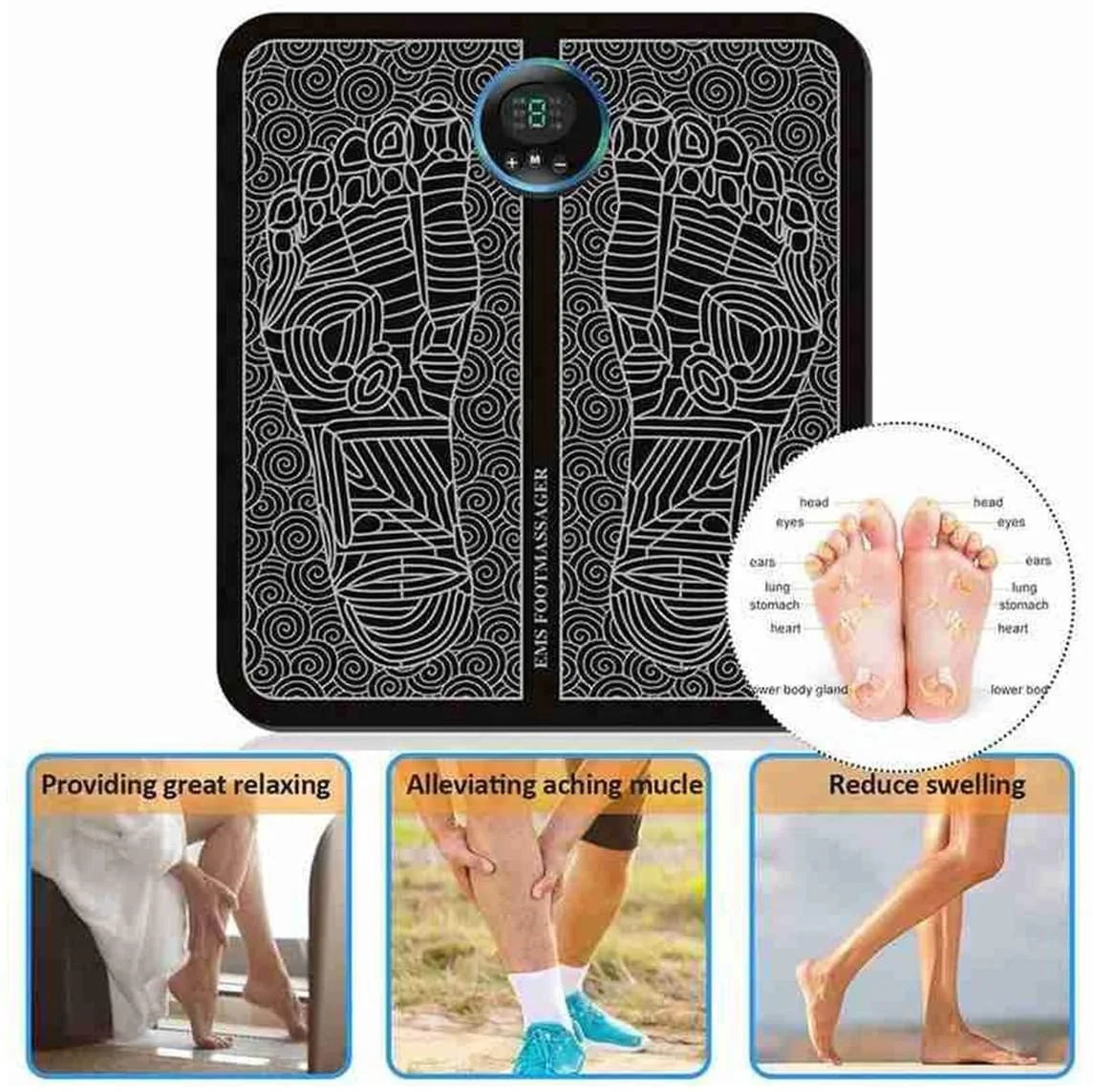 Professional Other Massager Products electric foot mat massager 2022 for health care