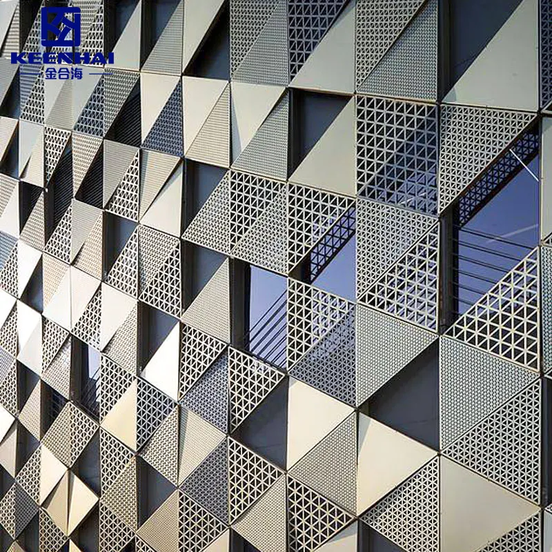 Keenhai Facade Cladding Panel Building Facade Panels For Buildings Exterior