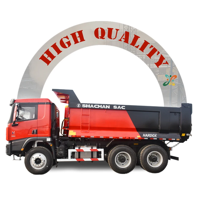 Left-hand E6 Dump Truck 8x4 6x4 China Made Trucks Diesel Shacman E6 Dump Tipper Truck for Sale