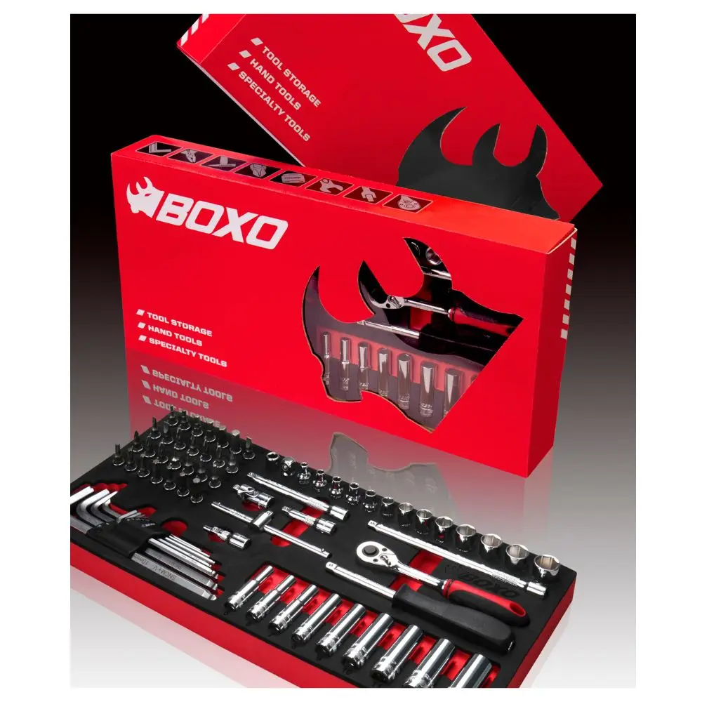 Набор инструментов с храповым механизмом BOXO torx