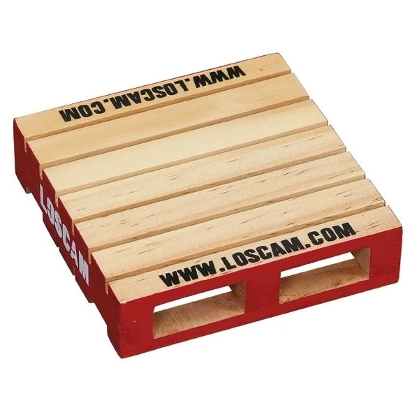 Bar Pallet Beverage Coasters Mini Wooden Custom Wood Modern Round Sustainable Wooden Cup Stand Rectangular Base