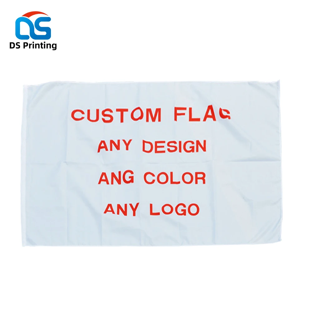 Custom promotional advertising ps5 trinidad puerto rico ukraine uae national emblem flags water proof flag banners