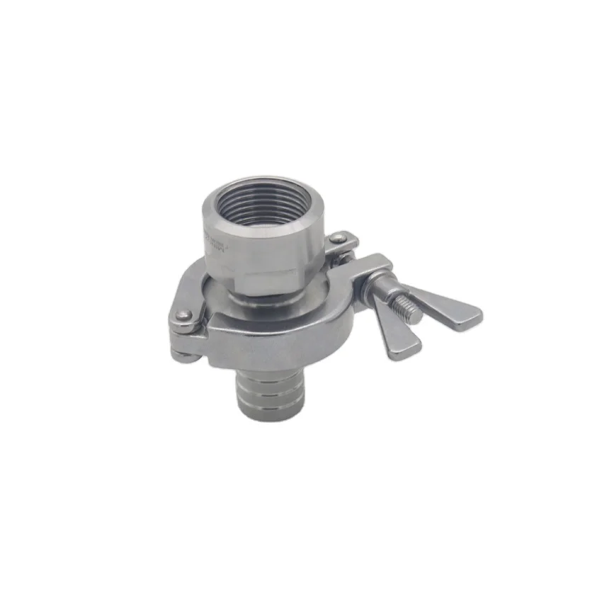 2 PC 3A/CE Sanitary Stainless Steel 304/316L  Single Pin Tri-Clamp