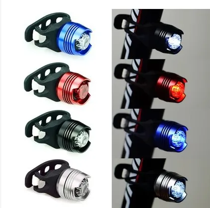 
bicycle wheel led light rechargeable mountain bike Bicycle front and rear V brake light 