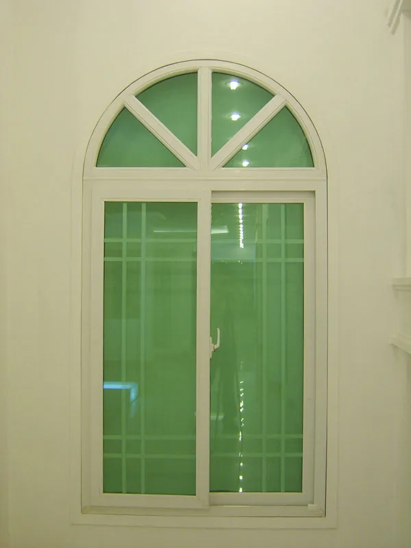 Professional Certification Upvc Windows And Door System Strong Shading Performance Double Glazed Doors And Windows