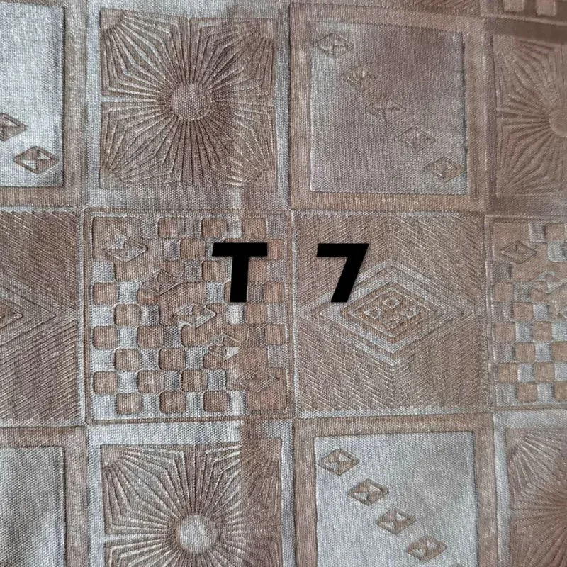 Wholesale Many design plain dyed twill bazin riche embossed satin fabric