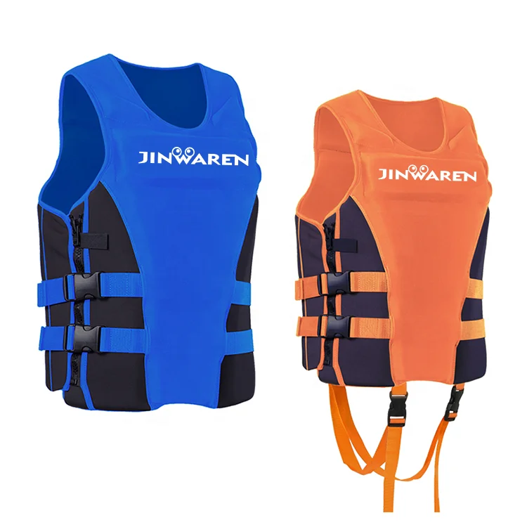 Jet Ski Unisex PVC Foam Surfing Swim Sailing Water Sports Adults Kids Custom Neoprene PFD Life Vest Jacket For Kayaking