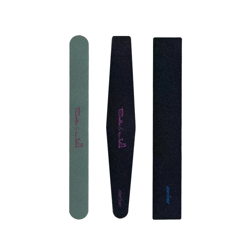 6pcs Professional Emery Boards Washable Double Sided nail files and sponge set for manicure