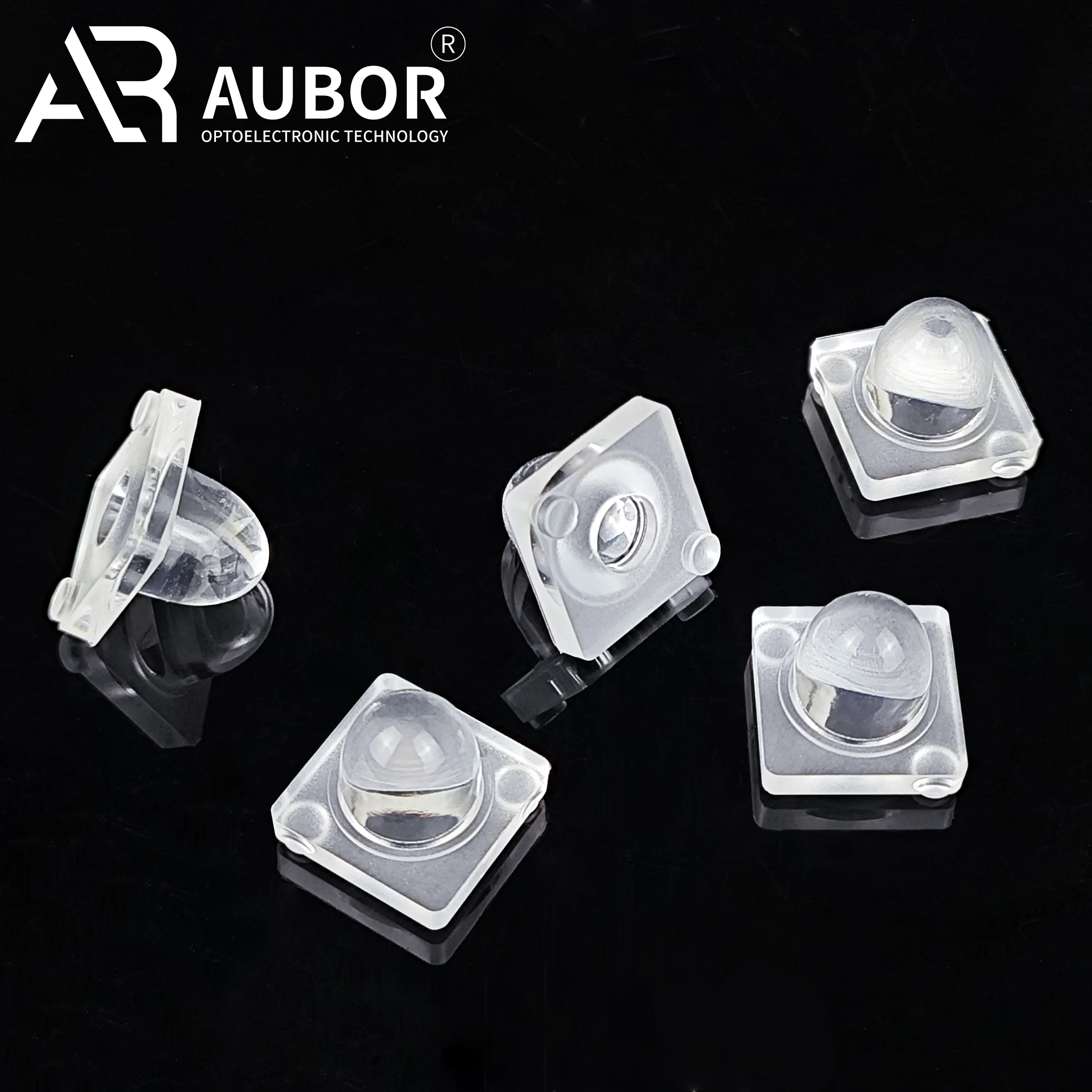 Factory OEM Direct Sales Plastic UV Silicone Lens UV 330nm Liquid silicone Lens for UV Curing Lamp for LCD 3D Printers