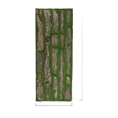 2021 Hot Selling Artificial Tree Bark With Moss For Decoration