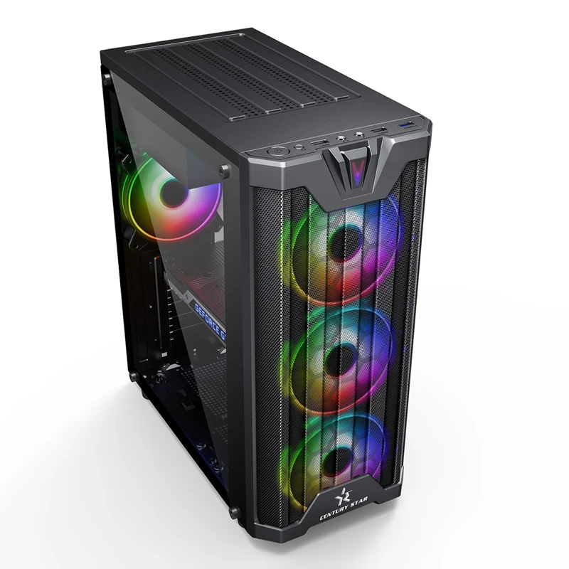 2021 Wholesale competitive Game Desktop Host 8G RAM 256GB SSD Desktop Computer for home student celeron Pentium processor