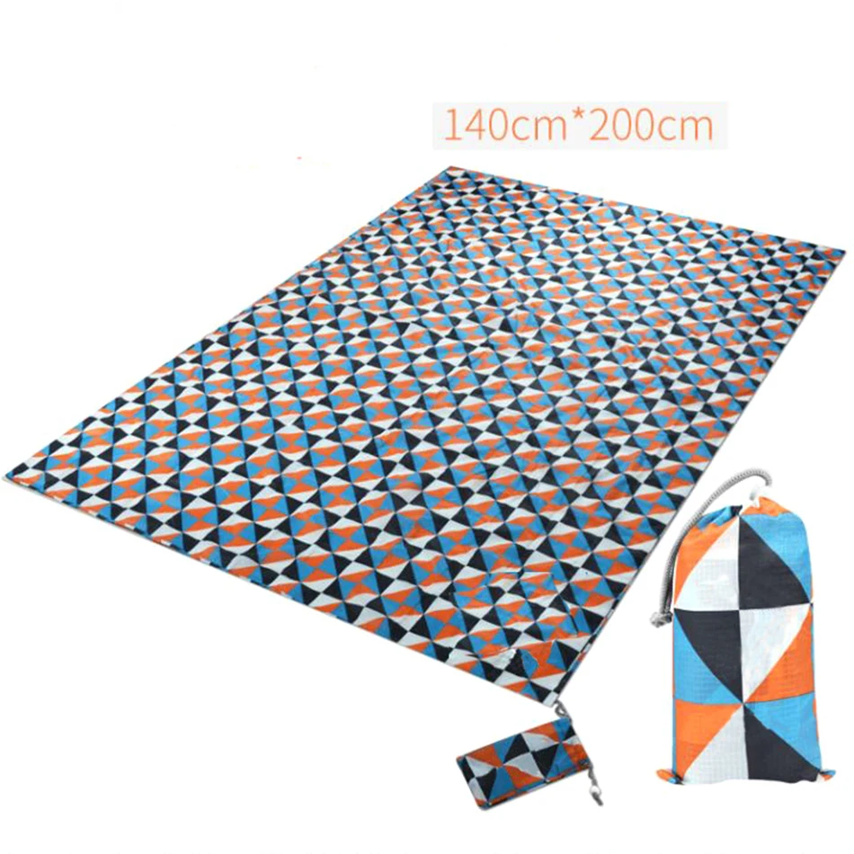Wholesale Foldable Straw Beach Mat Camping Mattress Blanket Magic Beach Mat Outdoor