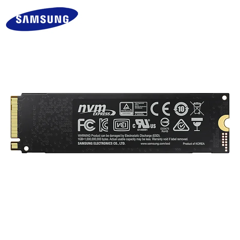  SAMSUNG M.2 SSD M2 1 ТБ 500G HD NVMe жесткий диск 970 EVO PLUS 250 Гб Твердотельный накопитель PCIe для