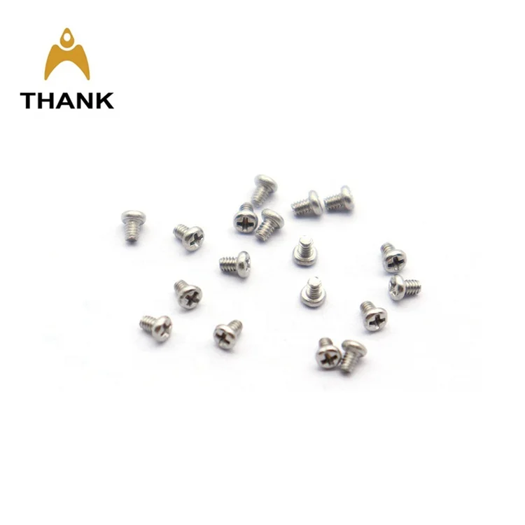Горячая Распродажа DIN965 нержавеющая сталь 304 PH phillips mini micro cross M1 M1.2 M1.4 M1.6 M1.7 M2 миниатюрные электронные винты с круглой головкой