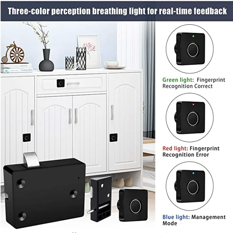 Electronic Biometric Digital Fingerprint drawer lock for office furniture cabinet,Usb Finger Print office jewelry filing locker