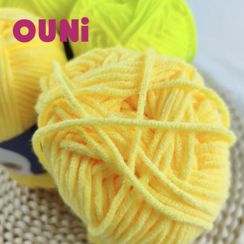 Very soft Milk Cotton Yarn for  weaving  50 g 4 ply 5ply 8 ply milk cotton fiber  sweater 5 ply milk cotton yarn