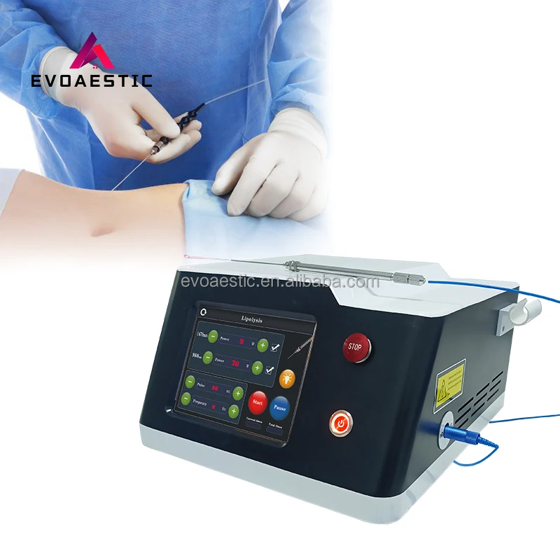 2023 Hot sale Diode laser 980nm 1470nm endo lifting liposuction aspiration machine laser invasive liposuction equipment