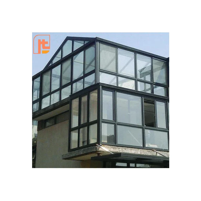 Часть А, алюминиевая солнечная комната, закрытая алюминиевая рама, портативная солнечная комната