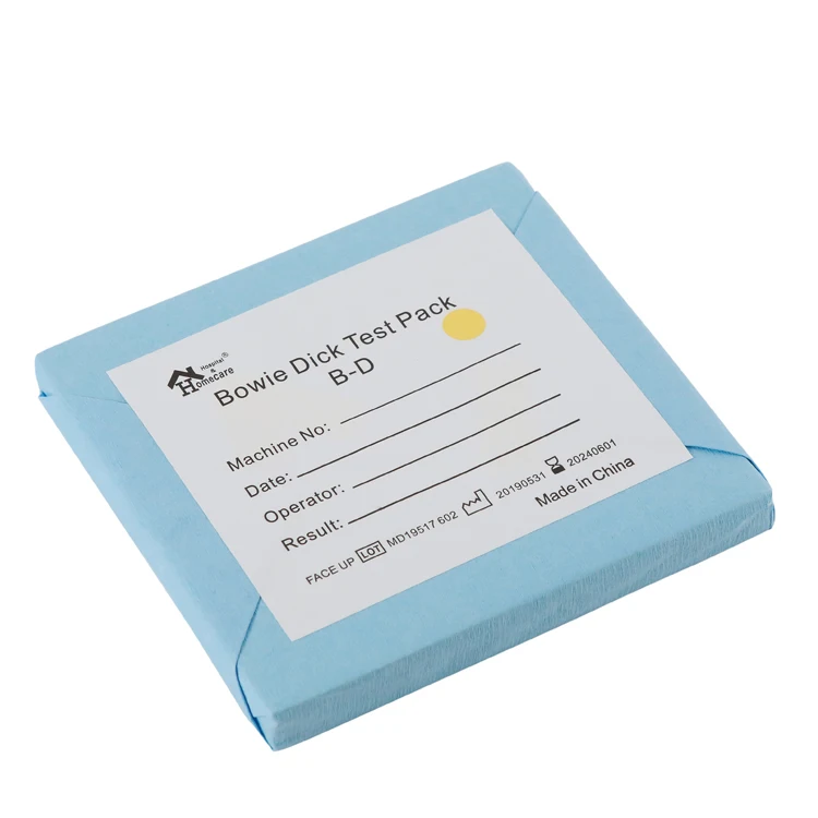 Medical Disposable Steam Sterilization Bowie Dick Test Pack B-D