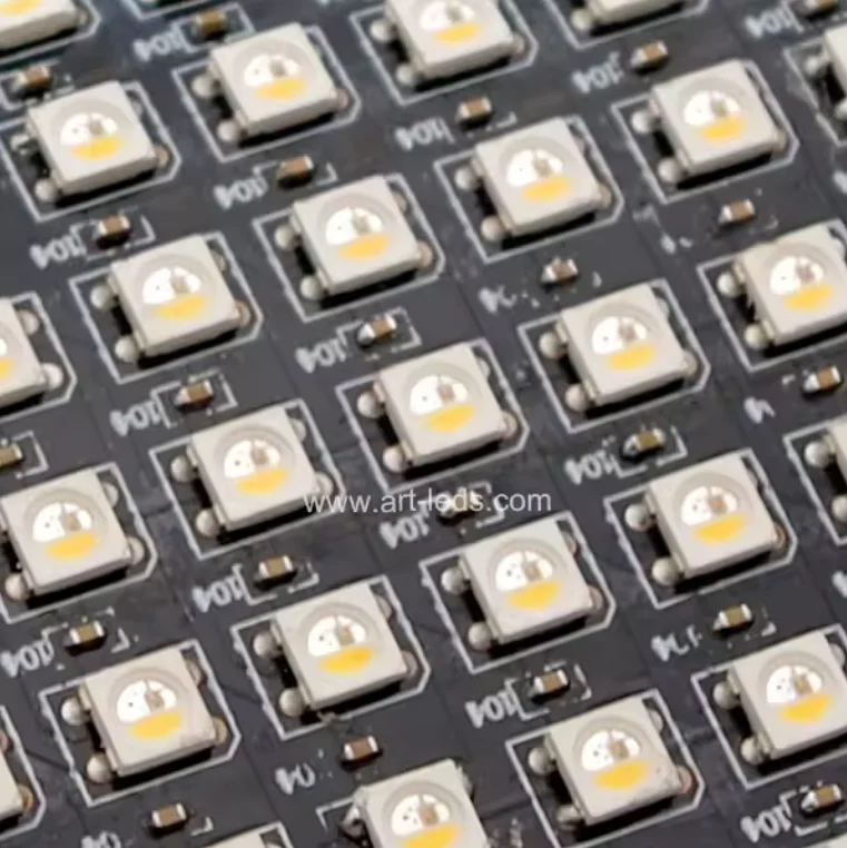 16x16 LEDs Sk6812rgbw Led Matrix Sk6812 Rgbw Matrix
