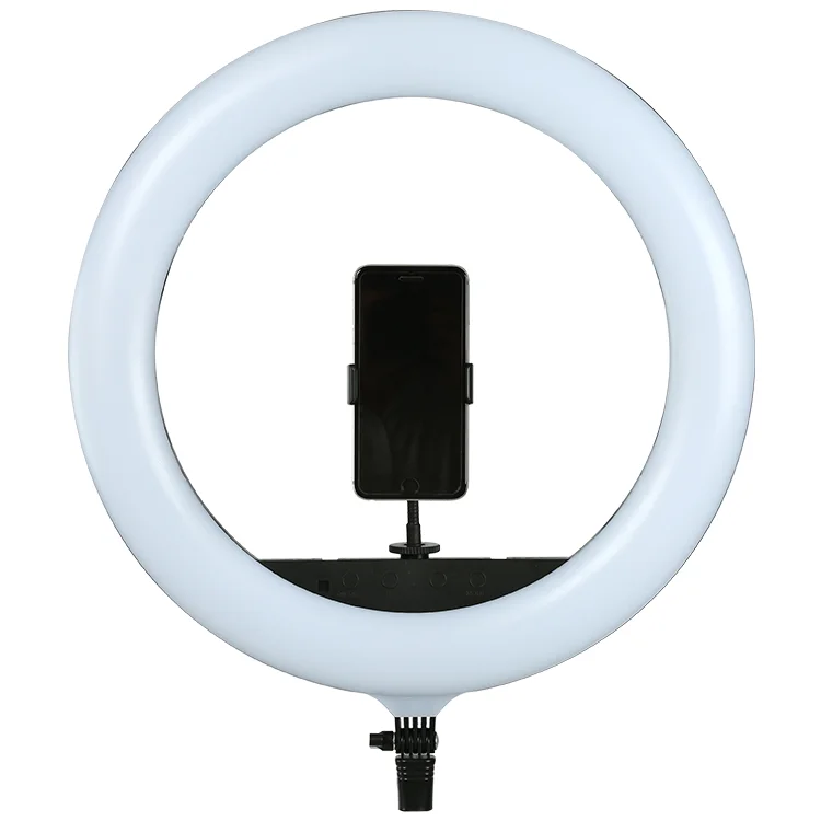 Rl480 3000k-6000k Charm Eyes Selfie Ring Light Portable Beauty Salon Led Light 18inch For Makeup/photo/studio/phone/video