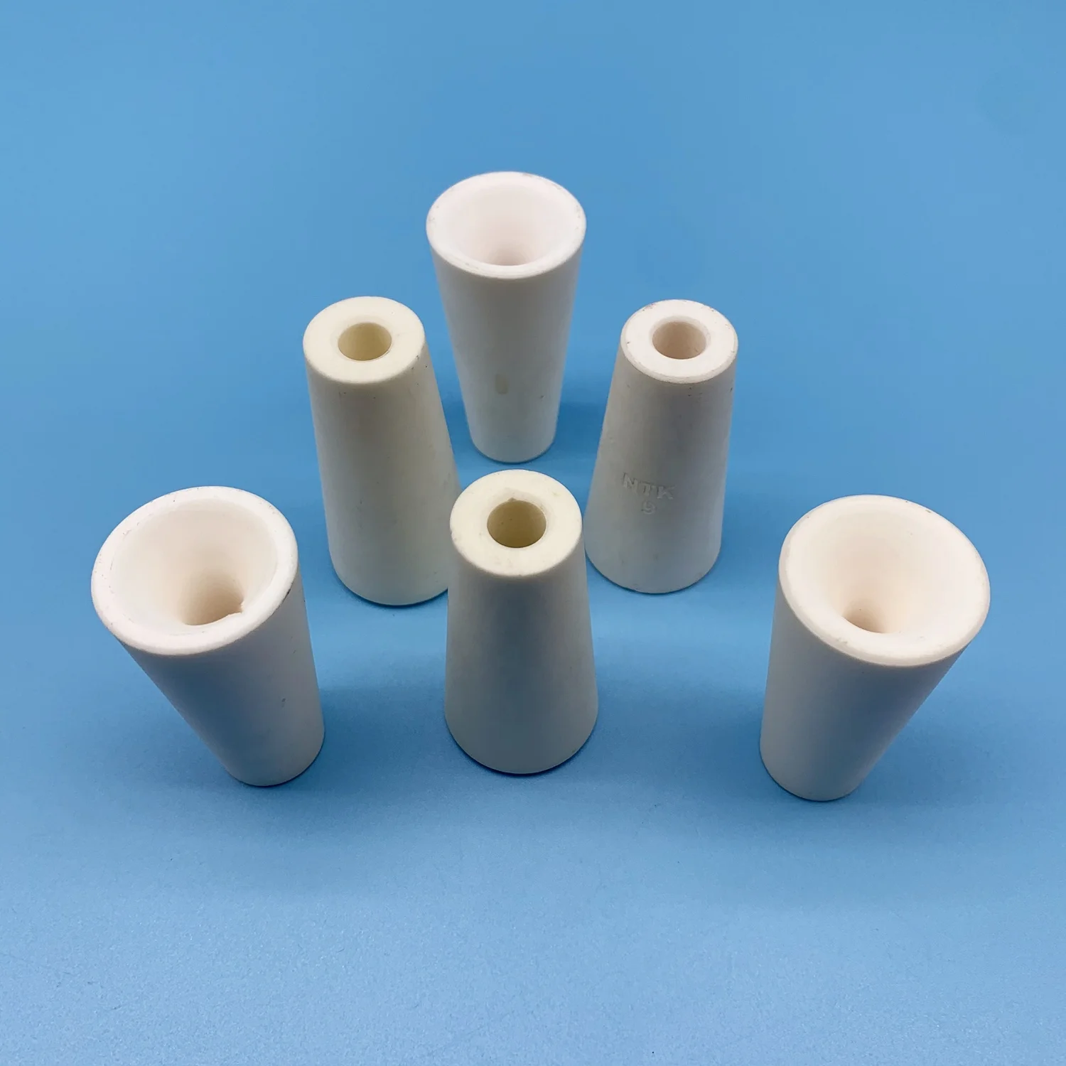 95 Alumina Ceramic Injection Nozzle Al2O3 Alumina Ceramic Sandblast Nozzle