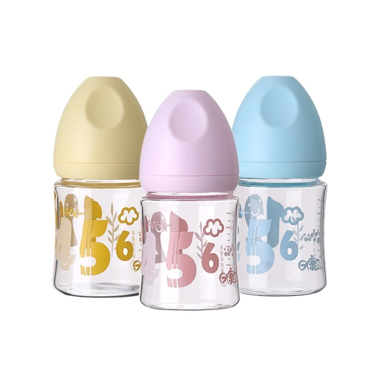 RK-3051/RK-3052 100% Food-gade Glass Food Grade borosilicate glass Infant Baby Bottle