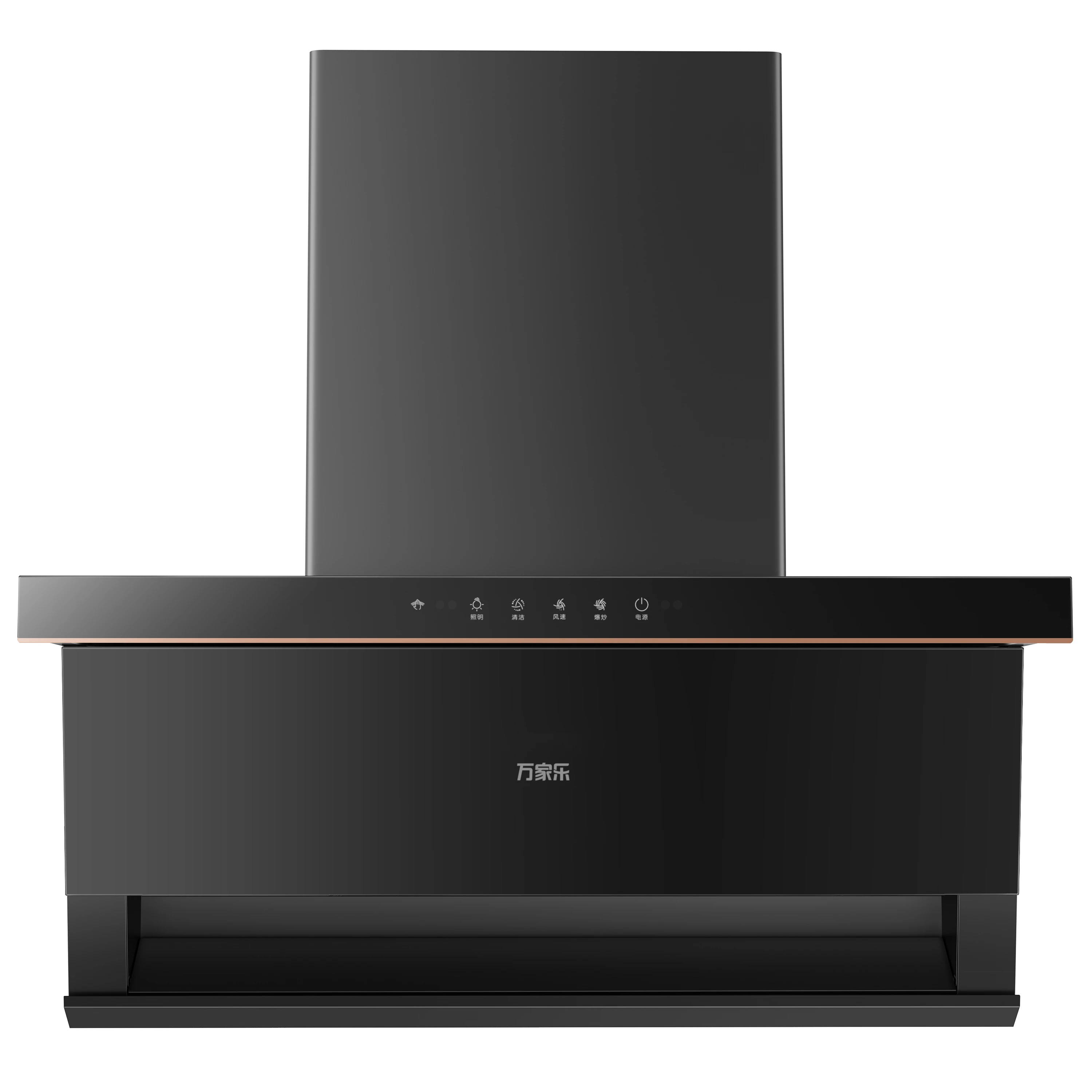Wholesale 7 Shaped Range Hood Big Air Volume Extractor And Chimney Kitchen Hood
