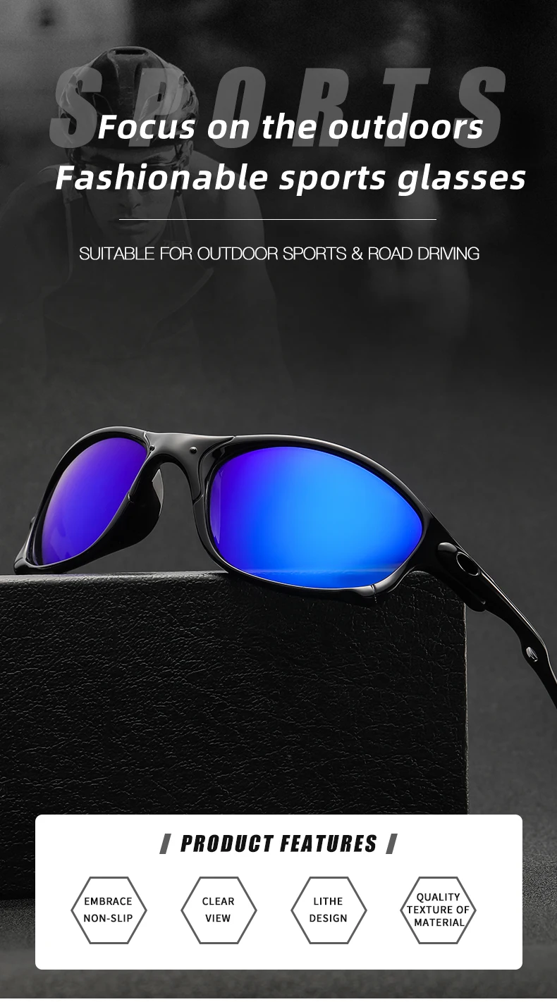 2023 unisex polarized sport eyeglasses eyewear run cycling sport sun glasses