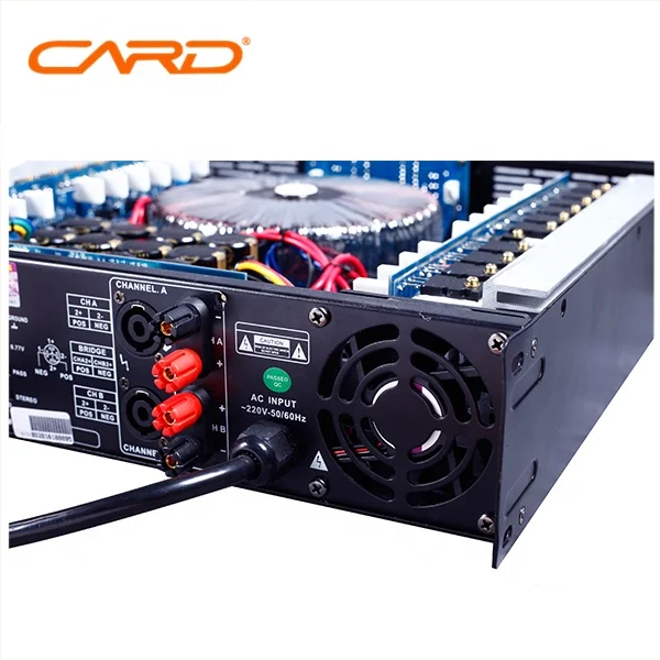 Environmental Protection Design Td Class 2 Channel Stereo Power Amplifier 1u Power Amplifier