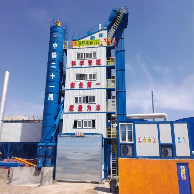 105tph asphalt mixing plant for highway building