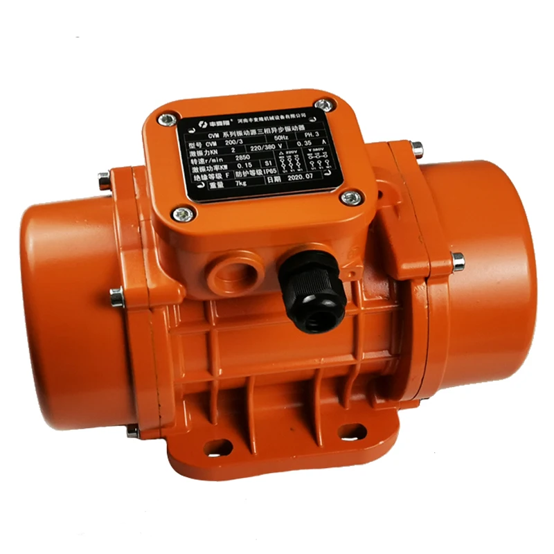 MVE 60/3 трехфазный асинхронный промышленный вибромотор 0,12 кВт-3 кВт вибратор для уплотнения наружного бетона Электрический цементный вибратор мотор