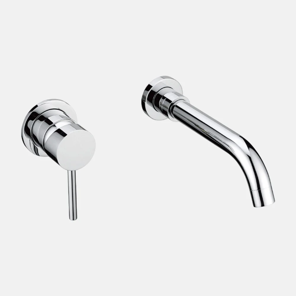 Traditional 2 Hole  Bathroom Sink Faucet Three Holes Widespread Faucet