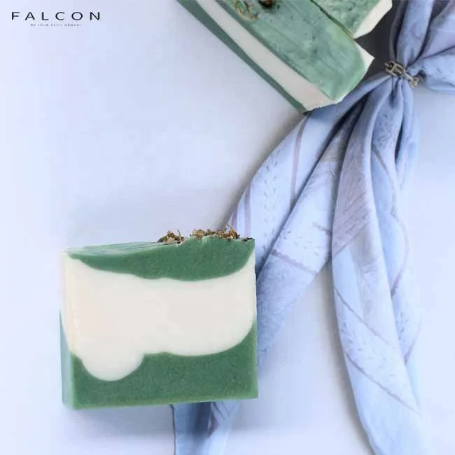 Matcha Tea Tree Cold Pressed 75g Handmade Soap Herbal Essential Oils Bar Soap Collection Moisturizing Face Soaps