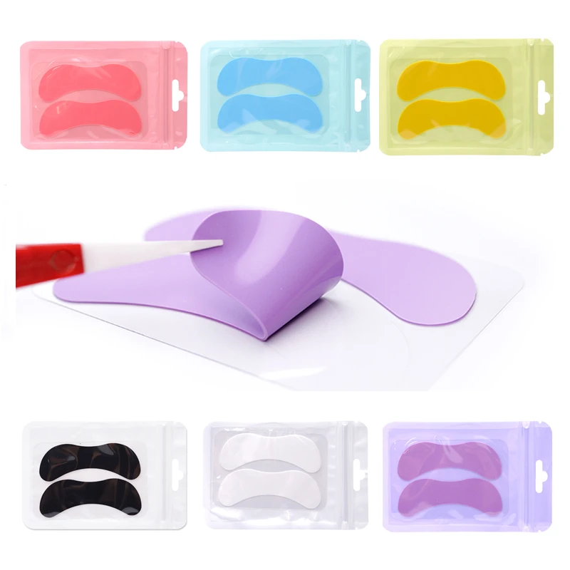 New Reusable Silicone Eye Patches For Lash Lift Eyelash Extension Makeup