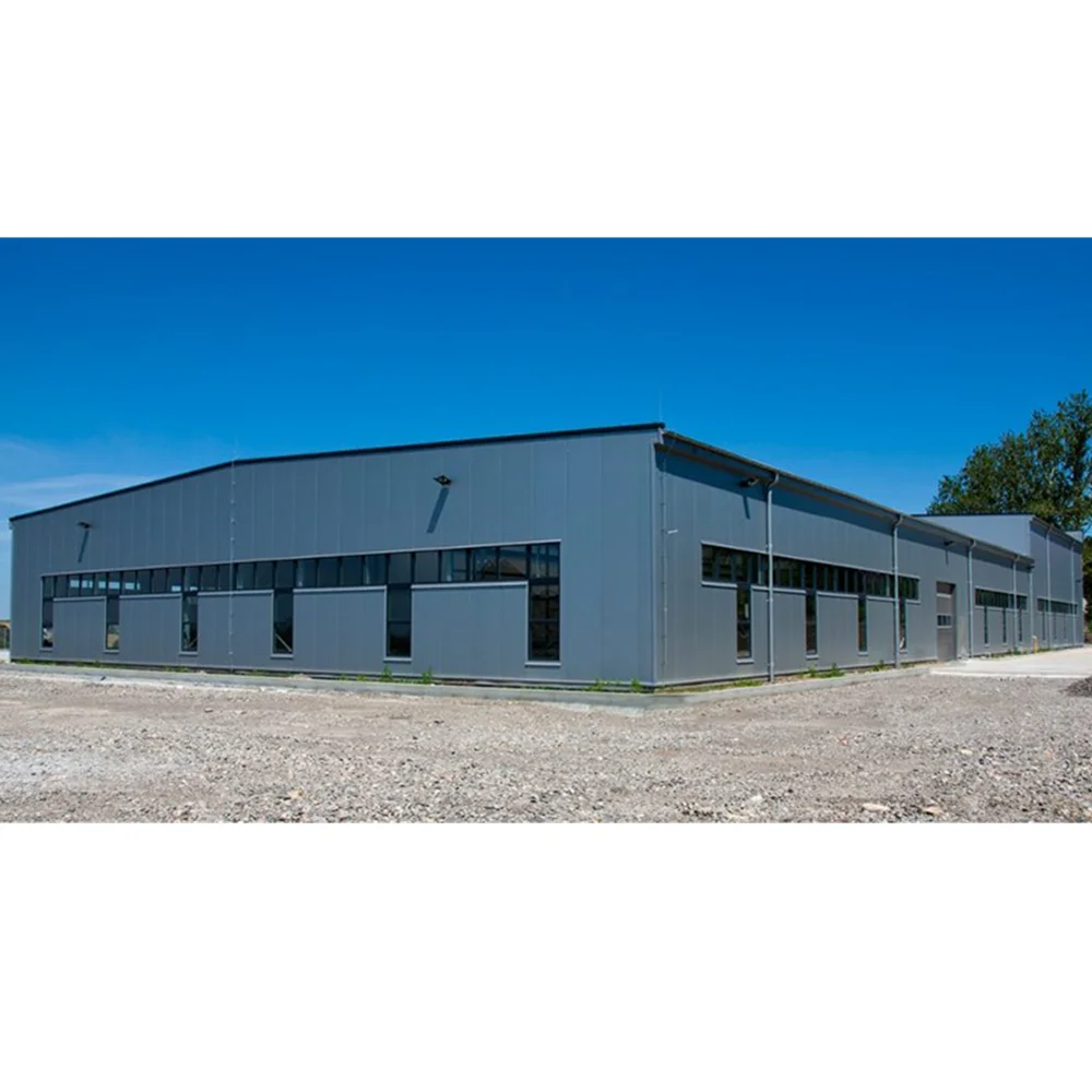 Hot sale prefabricated steel structure office building/workshop/warehouse/garage for sale